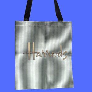 Harrods Lightweight Foldable Shopping Tote – London